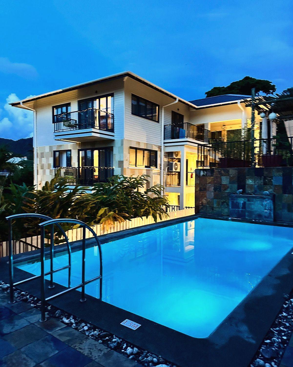 Lodoicea Apartments Bel Ombre Exterior photo
